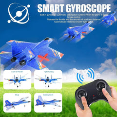 Remote Control Airplane RC Glider for Adults & Kids Easy to Fly EPP Foam Aircraft