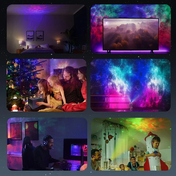 Talking Alien Star Galaxy Projector With Timer And Remote Control & Voice Function