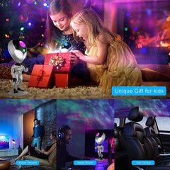 Talking Alien Star Galaxy Projector With Timer And Remote Control & Voice Function