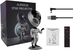 Talking Alien Star Galaxy Projector With Timer And Remote Control & Voice Function